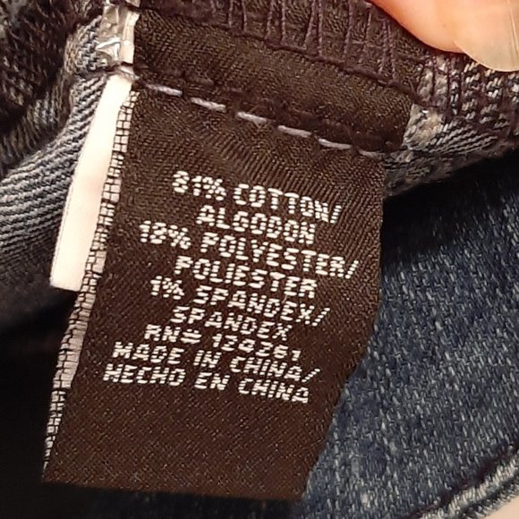 Jeans-FRAGILE, Junior Sz9 Stretch Straight Leg Jean, Soft, comfortable Jean, EUC - Picture 5 of 6